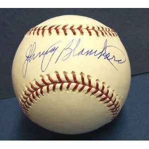  Johnny Blanchard Autographed Baseball