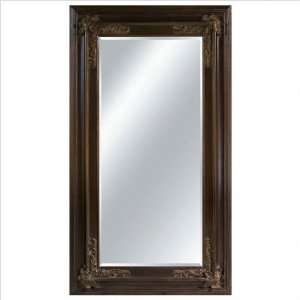  Aristocartic Allure Wall Mirror in Dark Gold