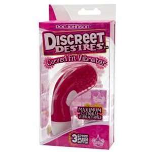  Discreet Desires Curved,Purple W/White Health & Personal 
