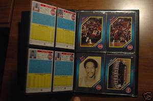 1990 91 Detroit Pistons Union 76 Collectors Edition Set  