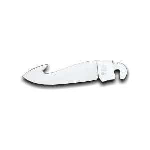 BOKER Optima Blade Stainless Steel Gut Hook Blade with Satin Finish 