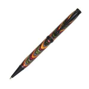   Comfort Twist Pen   Black Enamel   Oasis Color Grain