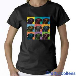 Rhodesian Ridgeback Dog Ladies T Shirt   Pop Art Womens  