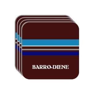  Personal Name Gift   BARRO DIENE Set of 4 Mini Mousepad 