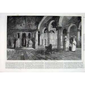  Antiquities Of Crimea, Rock Church Inkerman 1869 Print 