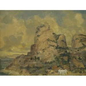  FRAMED oil paintings   Arthur Bowen Davies   24 x 18 