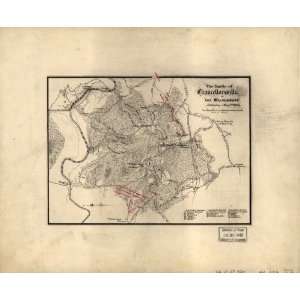  Civil War Map The battle of Chancellorsville, or The 