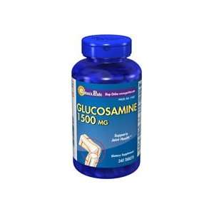  Glucosamine 1500 mg 1500 mg 240 Tablets Health & Personal 