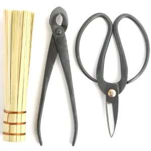   Basics Set   8 Concave Cutter, 7 Heavy Duty Shear, and Bamboo Brush