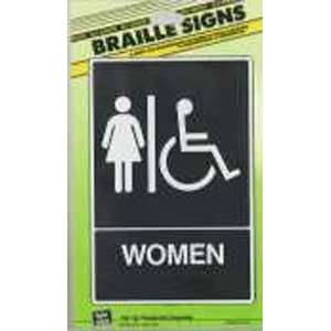  3 each Hy Ko Braille Ada Sign (DB 2)