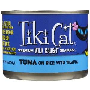    Tiki Cat Waikiki Luau Tuna On Rice with Tilapia