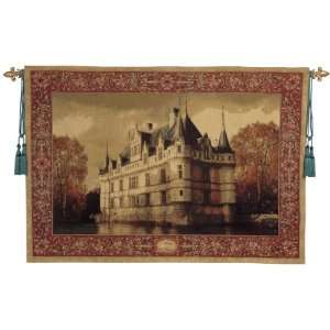  French Castle Azay le Rideau Tapestry