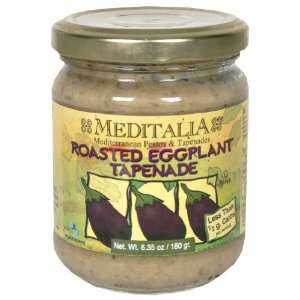  Meditalia Tapenade, Roasted Eggplant, 6.35 Ounce (Pack of 