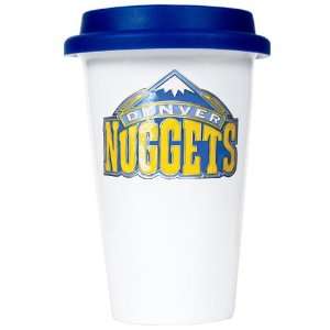  Denver Nuggets Ceramic Travel Cup (Team Color Lid) Sports 