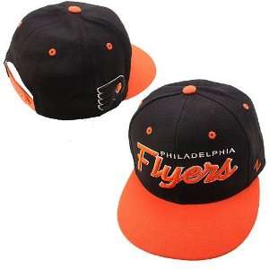  Philadelphia Flyers 2Tone Headliner Snapback Hat (Med 