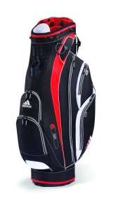 NEW Adidas APPROACH Cart Golf Bag Black/Red/White  