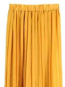 Queenstown Vintage Womens Long Chiffon Pleated Ladies Fashion Skirt 