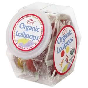   Lollipops, Organic Assorted Flavors, 30 ea