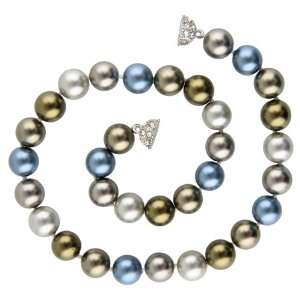  Princess Mother of Pearl Strand Necklace   12mm Pearls, 18 