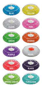 soft gel water beads crystals flowers/candles/crafts/colorful floral 