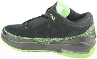 NIKE AIR JORDAN 2.5 TEAM 5/8th Mens Black Green Basketball Shoes Size 