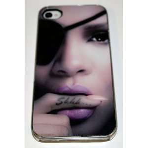 Clear Hard Plastic Case Custom Designed iPhone Case for iPhone 4 or 4s 