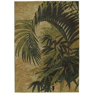  Tommy Bahama polynesian palms beige Rectangle 5.50 x 7.90 