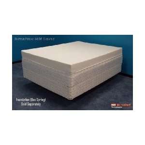 Strobel Supple Pedic 6000D Deluxe Memory Foam Queen Mattress  