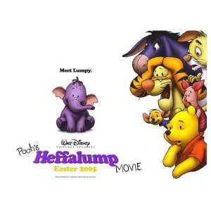  Poohs Heffalump Movie Original Movie Poster, 40 x 30 