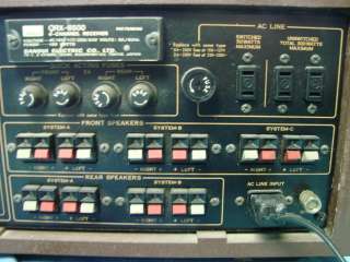 Sansui QRX 6500 Stereo Receiver Quad Vintage Music Electronics Works 