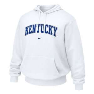  Kentucky Wildcats Nike White Classic II Fleece Hooded 