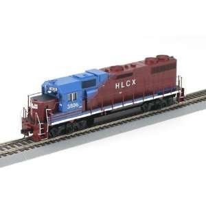  HO RTR GP38 2 Helm Leasing #3806 ATH79650 Toys & Games