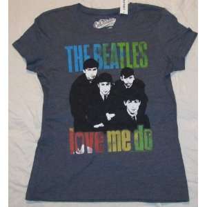    The Beatles T Shirt Says, Love Me Do   Size Large 