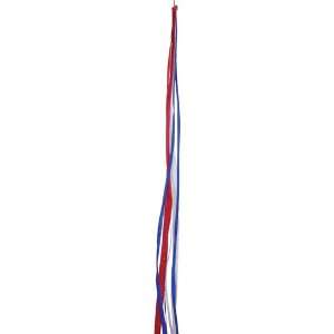  6 FT. HEMMED STREAMER   PATRIOTIC