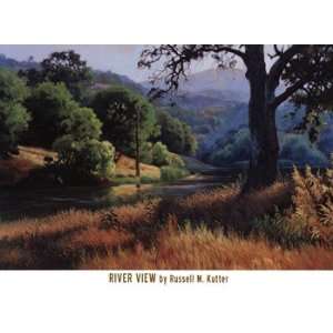  River View   Poster by Russel M. Kutter (36x26)