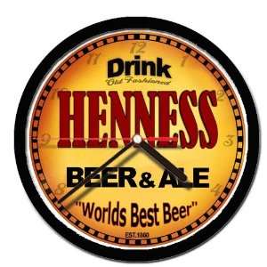  HENNESS beer and ale cerveza wall clock 