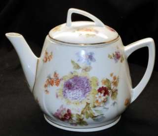 ELSA Franz HLADKY AUSTRIA Floral SMALL Vintage TEA POT  