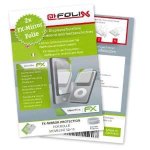 atFoliX FX Mirror Stylish screen protector for Rollei Movieline 