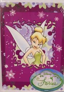   TINKERBELL FAIRIES 10 Christmas Holiday Cards & Envelopes NEW  