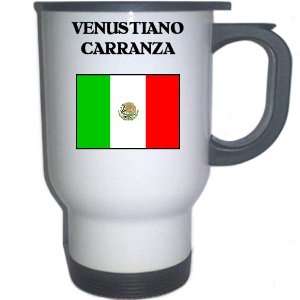  Mexico   VENUSTIANO CARRANZA White Stainless Steel Mug 