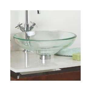     Round Glass Vessel Sink   Vessels (Counter Top)
