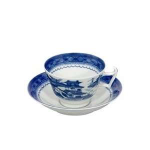  Mottahedeh Blue Canton Tea Cup and Saucer Kitchen 