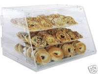 Large Acrylic Pastry Bakery Donut Display Case 3 Tier  