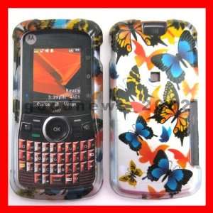  for MOTOROLA CLUTCH i465 i 465 COVER CASE BUTTERFLY 3D 