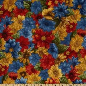   Giving Garden Floral Lake Fabric By The Yard Arts, Crafts & Sewing