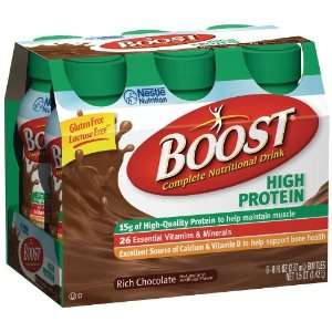 Boost High Protein Energy Drink, Chocolate, 8 oz, 6 pk