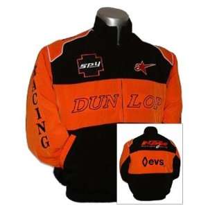  KTM Motorcross Racing Jacket Black and Orange Sports 
