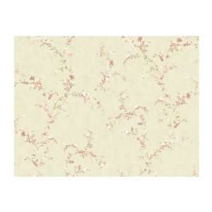  Keepsake GP7233 Floral Vine Wallpaper, Cream/Pink