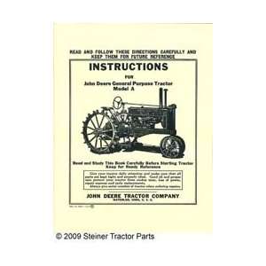  OPERATING INSTRUCTION MANUAL UNSTYLED JD A Automotive