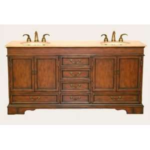  Hillcrest (double) 72 Inch Traditional Bathroom Vanity 